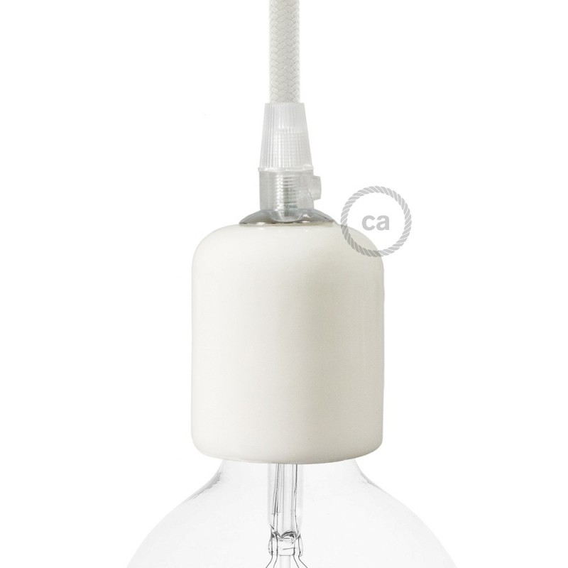 Kit portalámparas de cerámica E27