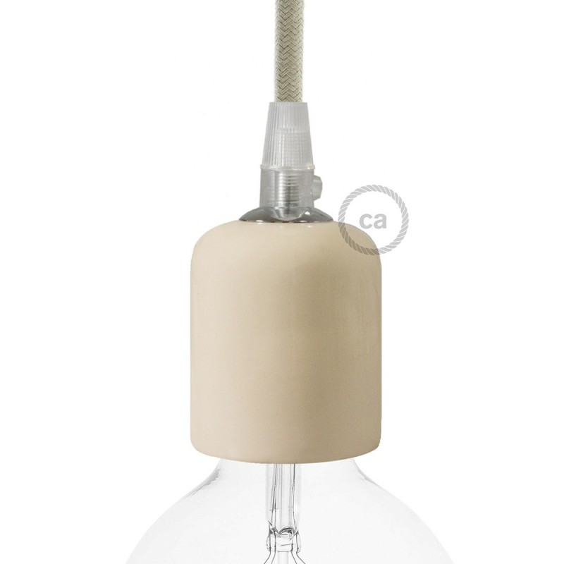 Kit portalámparas de cerámica E27