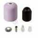 Kit portalámparas de cerámica E27