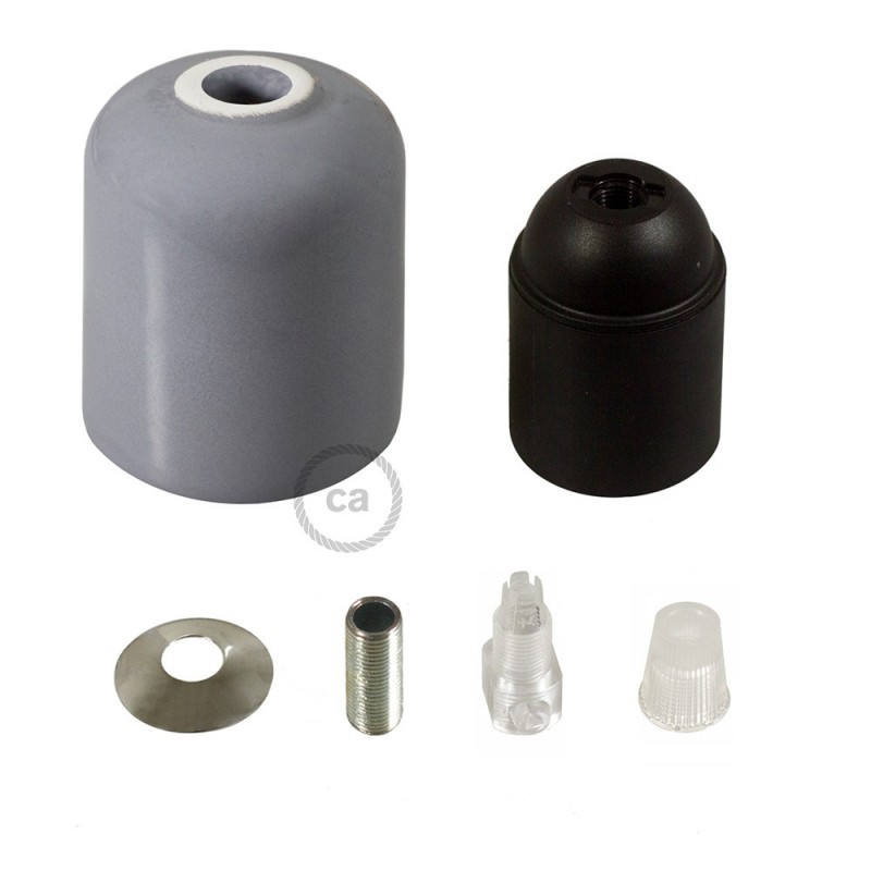 Kit portalámparas de cerámica E27