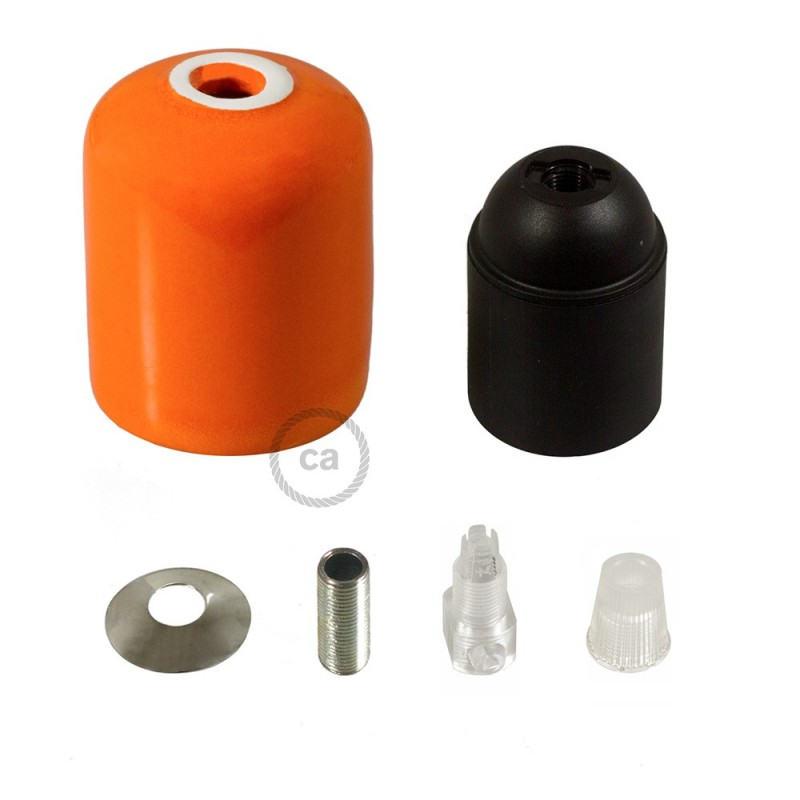Kit portalámparas de cerámica E27