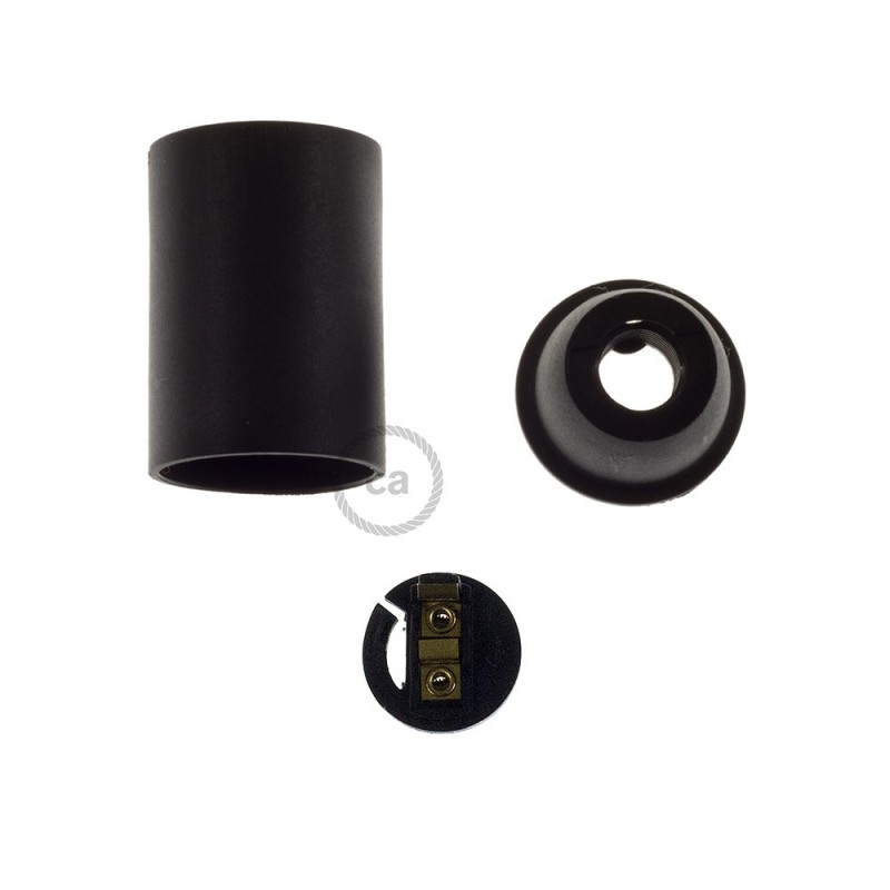 Kit portalámparas de termoplástico E14