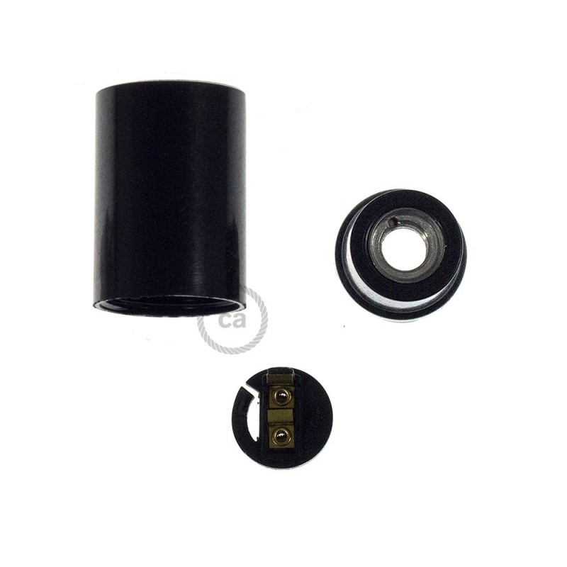 Kit portalámparas de baquelita E14