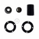 Kit portalámparas baquelita para pantallas E14