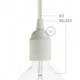 Kit portalámparas de termoplástico E27