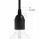 Kit portalámparas de termoplástico E27
