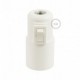 Kit portalámparas de termoplástico E27 con interruptor