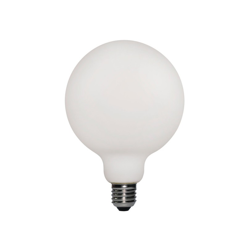 Bombilla LED Porcelana Globo G95 6W E27 Regulable 2700K