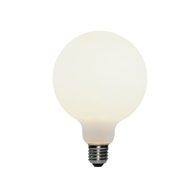Bombilla LED Porcelana Globo G95 6W E27 Regulable 2700K