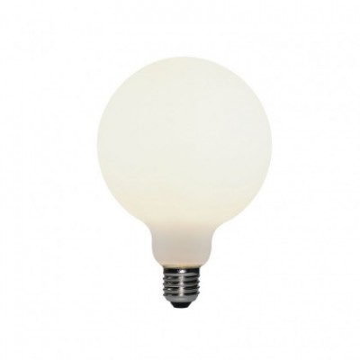 Bombilla LED Porcelana Globo G95 6W E27 Regulable 2700K