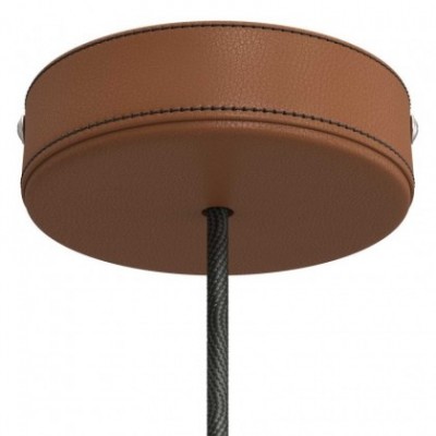 Kit rosetón de madera forrado en piel