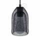 Pantalla Jaula GhostBell de metal color negro con kit portalámparas E27
