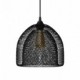Pantalla Jaula GhostBell XL de metal color negro con kit portalámparas E27