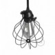 Pantalla Jaula Drop de metal con collar regulable