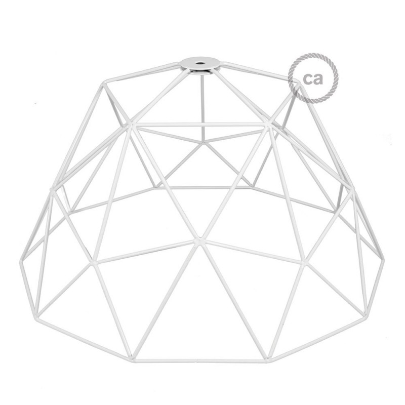 Pantalla Jaula para lámpara Dome XL de metal con portalámparas E27