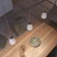Pantalla Vaso de cerámica, colección Materia - Fabricado en Italia