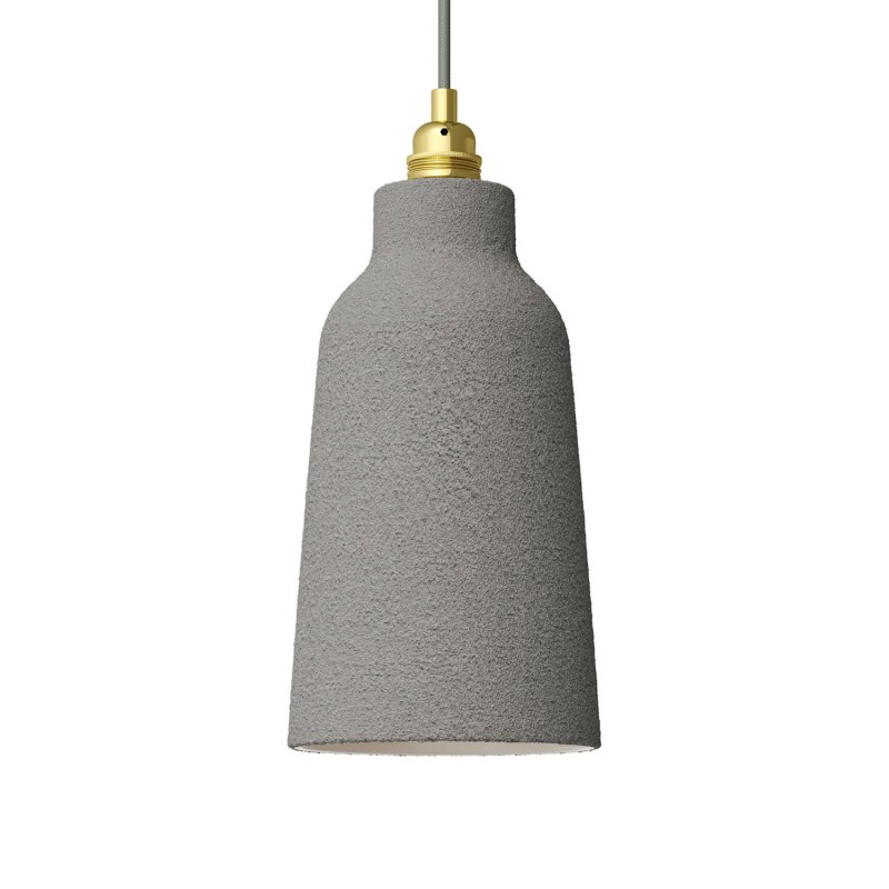 Pantalla Botella de cerámica, colección Materia - Fabricado en Italia