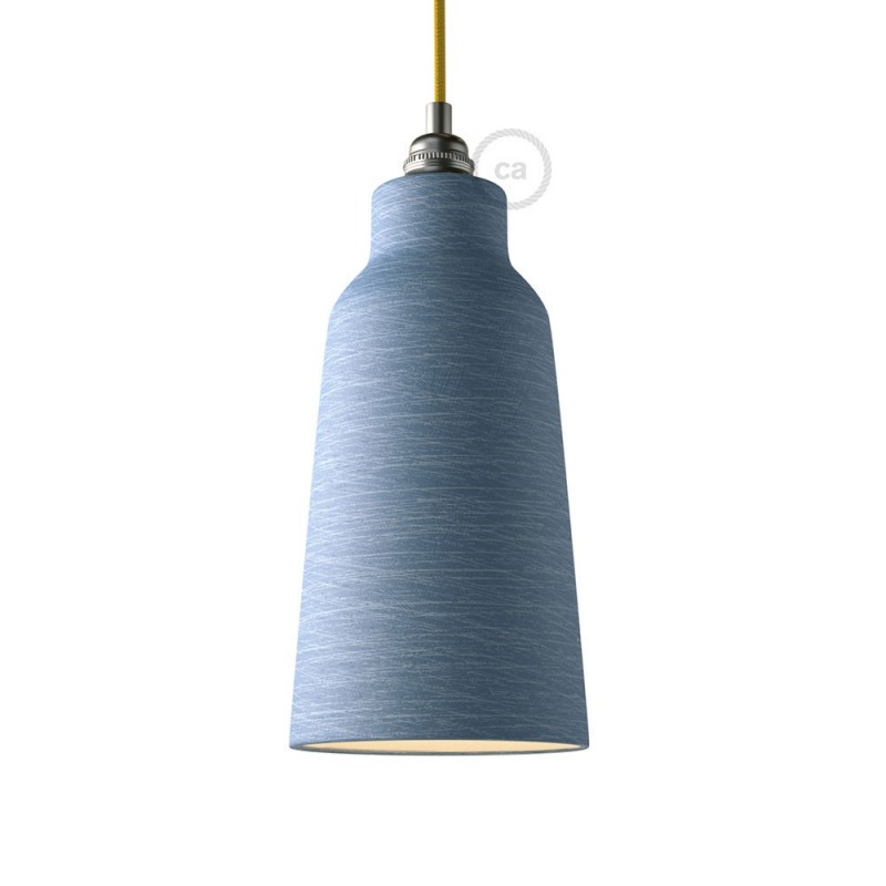 Pantalla Botella de cerámica, colección Materia - Fabricado en Italia
