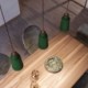 Pantalla Botella de cerámica, colección Materia - Fabricado en Italia
