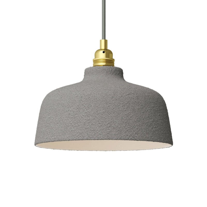 Pantalla Copa de cerámica, colección Materia - Fabricado en Italia