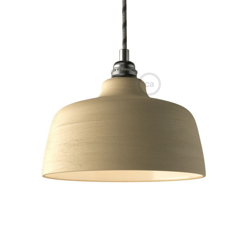 Pantalla Copa de cerámica, colección Materia - Fabricado en Italia