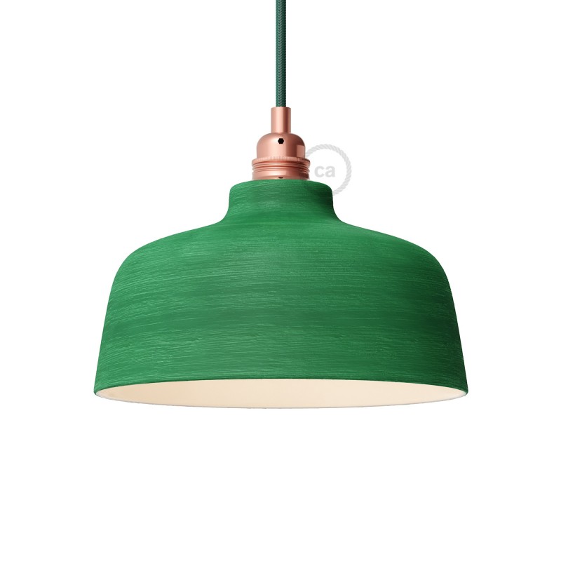 Pantalla Copa de cerámica, colección Materia - Fabricado en Italia