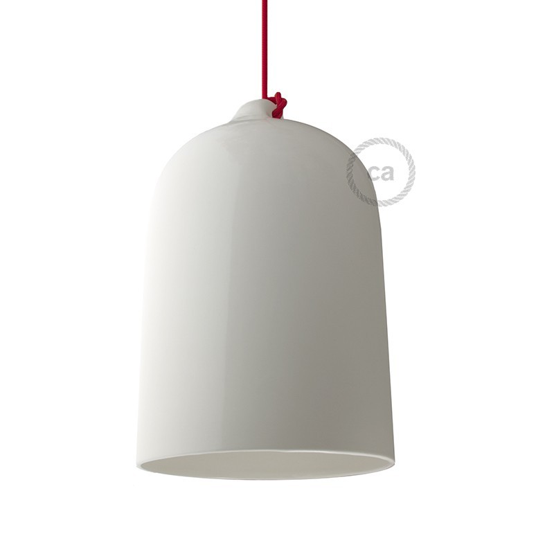 Campana, pantalla XL de cerámica para suspensión - Fabricado en Italia