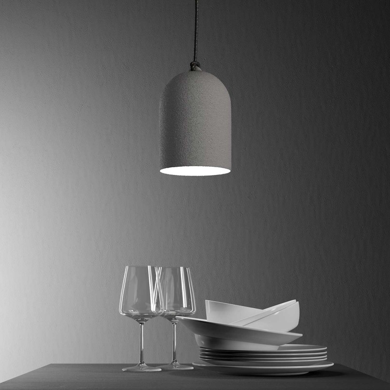 Campana Mini, pantalla XS de cerámica para suspensión - Fabricado en Italia