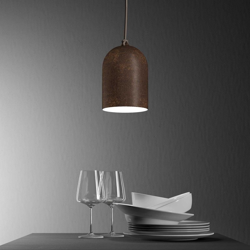 Campana Mini, pantalla XS de cerámica para suspensión - Fabricado en Italia