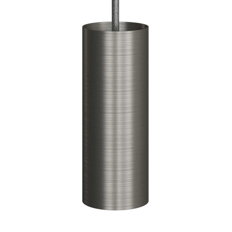 Tub-E14, tubo de metal para foco con portalámparas doble arandela E14