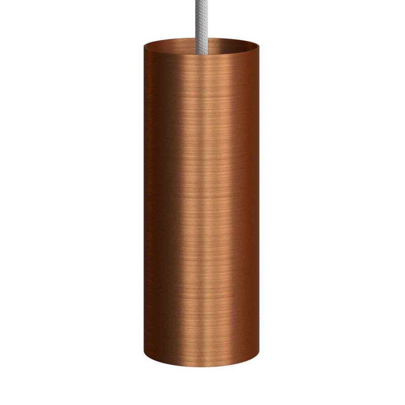 Tub-E14, tubo de metal para foco con portalámparas doble arandela E14