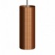 Tub-E14, tubo de metal para foco con portalámparas doble arandela E14