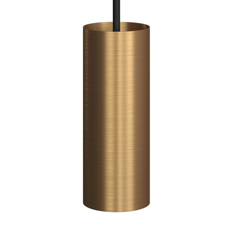 Tub-E14, tubo de metal para foco con portalámparas doble arandela E14