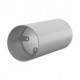 Tub-E14, tubo de metal para foco con portalámparas doble arandela E14