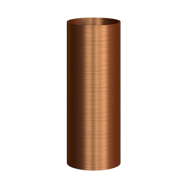 Tub-E14, tubo de metal para foco con portalámparas doble arandela E14