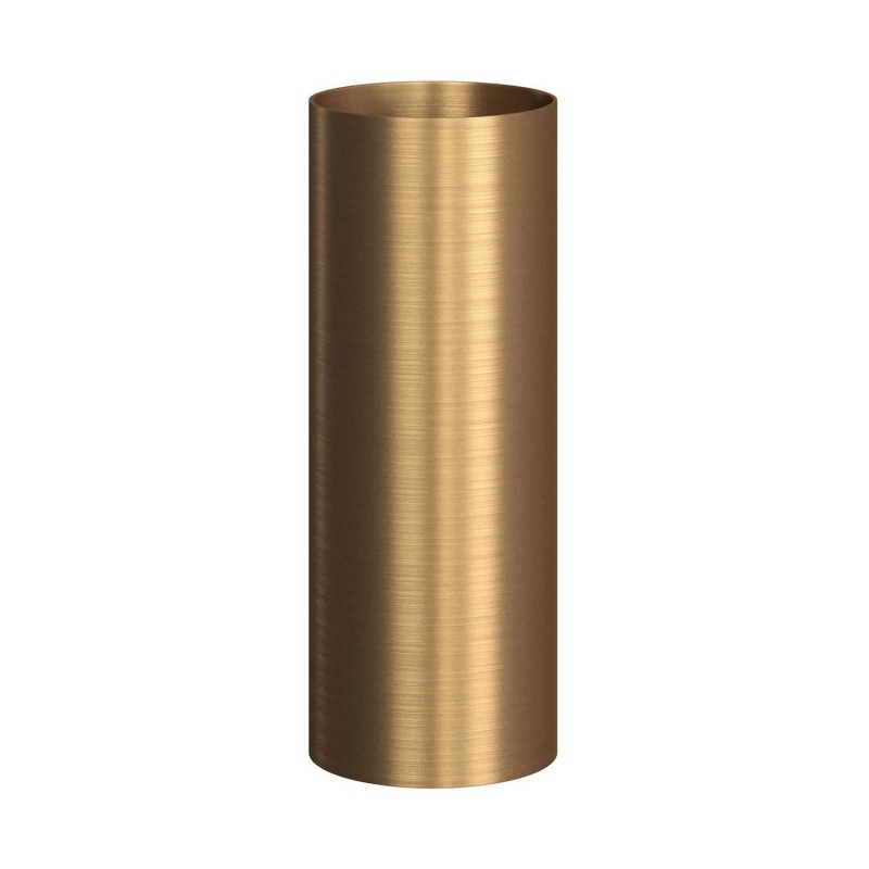 Tub-E14, tubo de metal para foco con portalámparas doble arandela E14