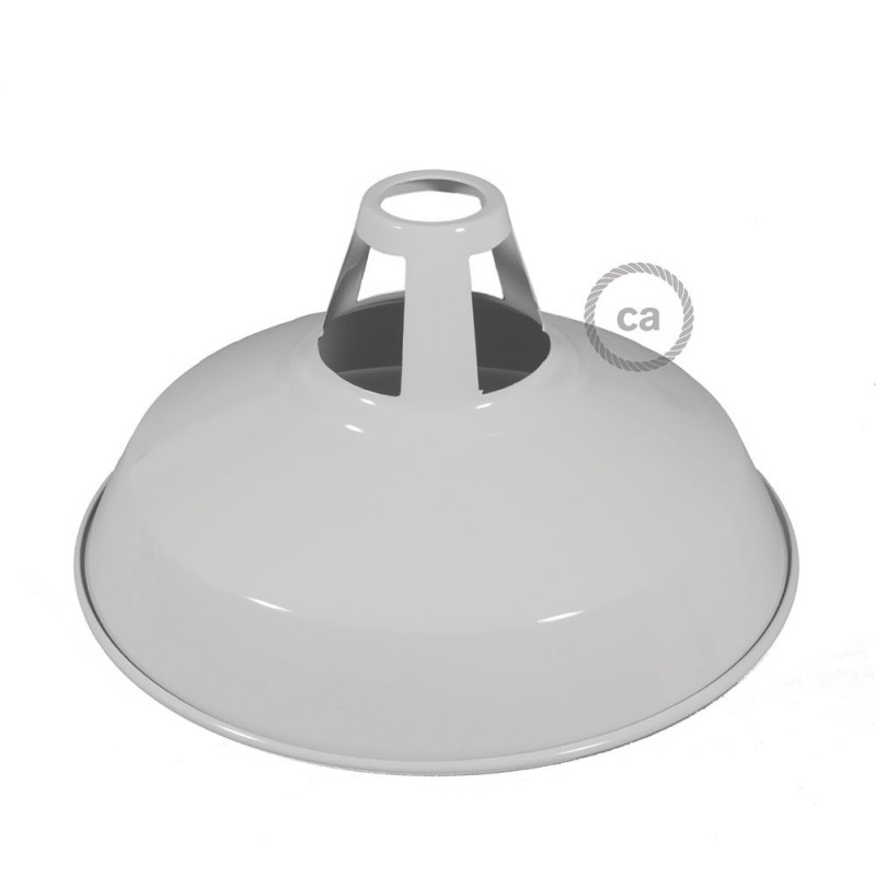 Pantalla Harbour de metal esmaltado con casquillo E27, diámetro 30cm