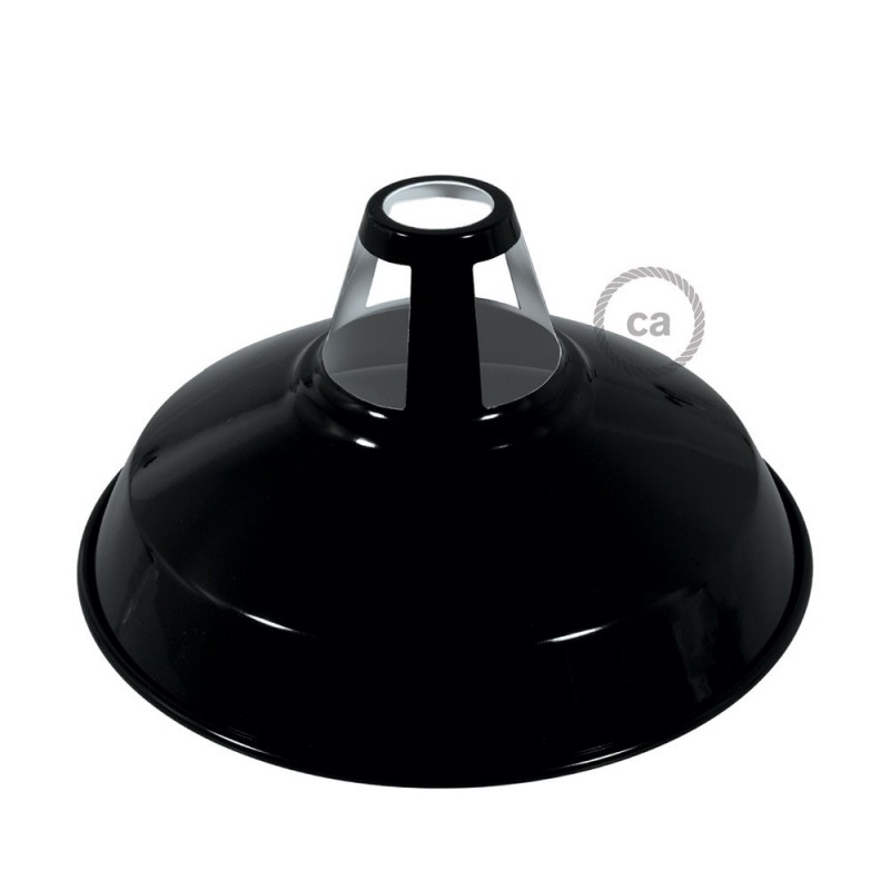 Pantalla Harbour de metal esmaltado con casquillo E27, diámetro 30cm