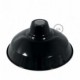 Pantalla Bistrot de metal esmaltado con casquillo E27, diámetro 30cm