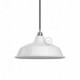 Pantalla Bistrot de metal esmaltado con casquillo E27, diámetro 38cm