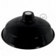 Pantalla Bistrot de metal esmaltado con casquillo E27, diámetro 38cm