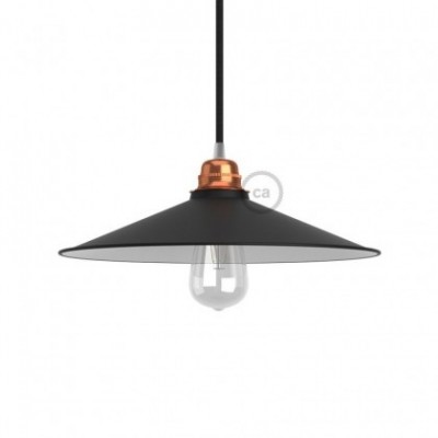 Pantalla Swing de metal esmaltado con casquillo E27