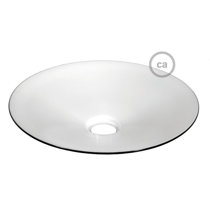 Pantalla Swing de metal esmaltado con casquillo E27