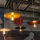 Plato Ellepi oversize de hierro barnizado para lámpara de suspensión, diámetro 40cm - Fabricado en Italia