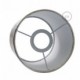 Pantalla de tela Cilindro casquillo E27, diámetro 15cm H18cm - 100% Fabricado en Italia