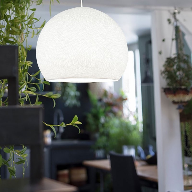 Pantalla Cúpula M de hilo de poliéster, diámetro 35cm - 100% hecho a mano