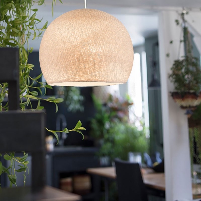 Pantalla Cúpula M de hilo de poliéster, diámetro 35cm - 100% hecho a mano