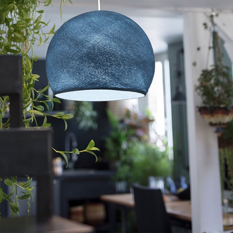 Pantalla Cúpula M de hilo de poliéster, diámetro 35cm - 100% hecho a mano