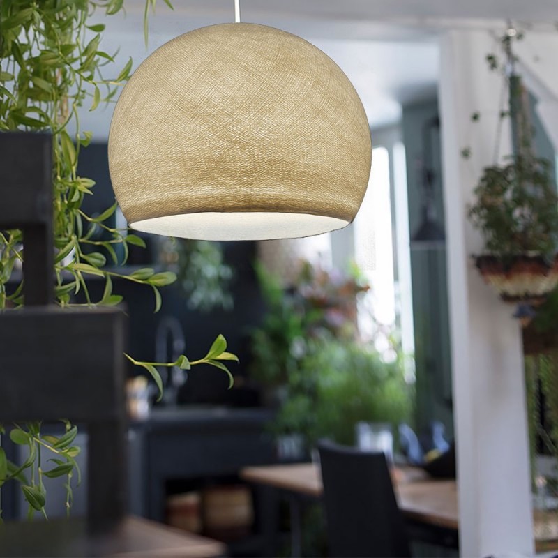 Pantalla Cúpula M de hilo de poliéster, diámetro 35cm - 100% hecho a mano