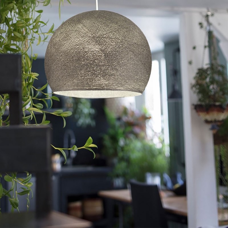 Pantalla Cúpula M de hilo de poliéster, diámetro 35cm - 100% hecho a mano